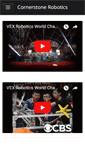 Mobile Screenshot of cornerstonerobotics.net